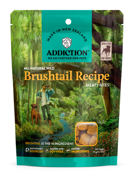 Addiction Grain-Free Wild Brushtail Meaty Bites Dog Treats