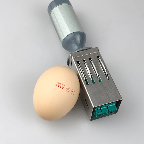 Portable Egg Date Stamp