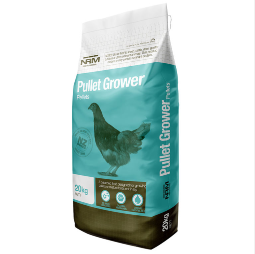 NRM Pullet grower 20kg – Chook Manor Ltd