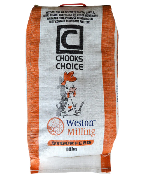 Chooks Choice Layer Pellet 10kg Westons – Chook Manor Ltd