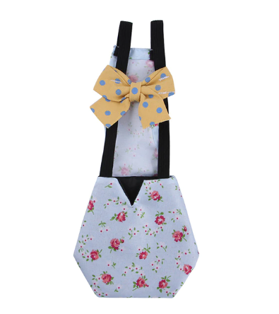 Chicken Diaper Blue Floral