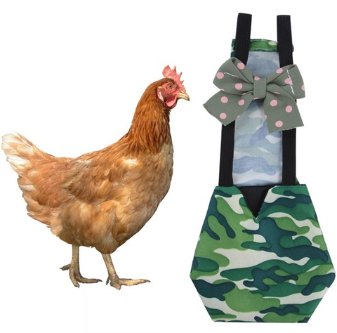 Chicken Diaper Camo